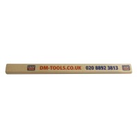 D&M Branded Carpenters Pencil Wood - Hard Lead &pound;0.50